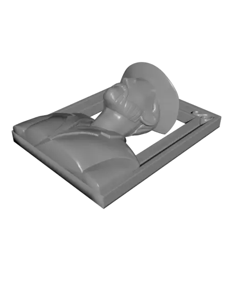 Van Gogh Frame Sculpture – Art Tribute — modelo 3D
