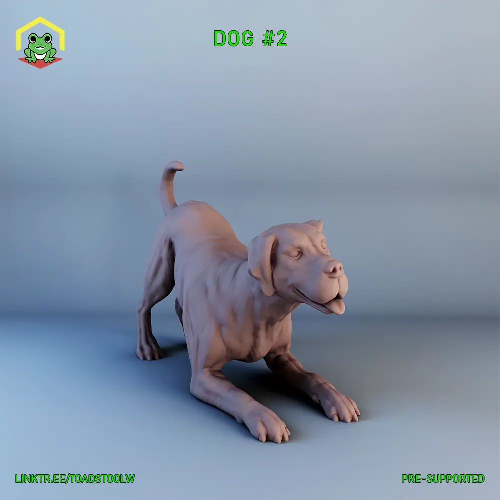 Dog #2 — modelo 3D
