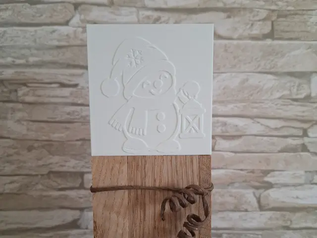 Klötzchenlampe §Schneemann" — modelo 3D