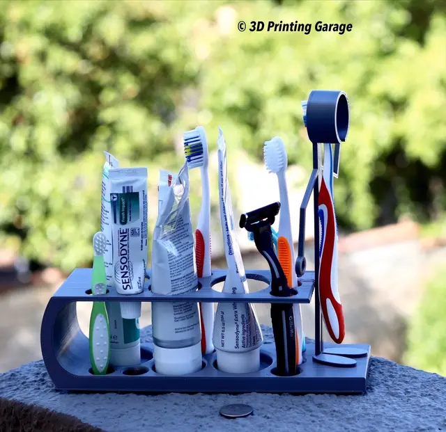 Bathroom Arranger (Toothbrush Holder) Version2 — modelo 3D