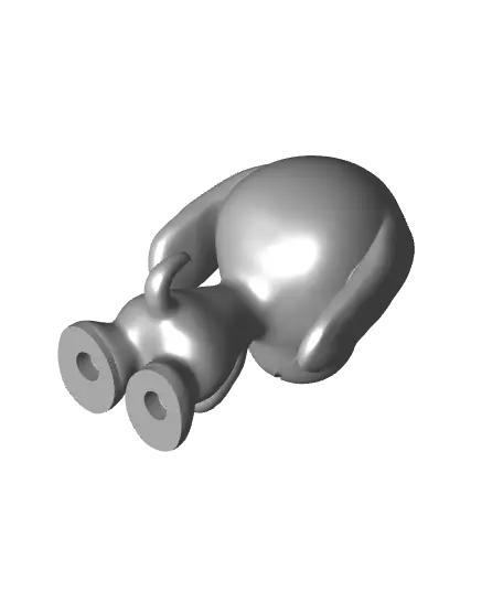 HeartPup Figurine – A Little Pup with a Big Heart — modelo 3D