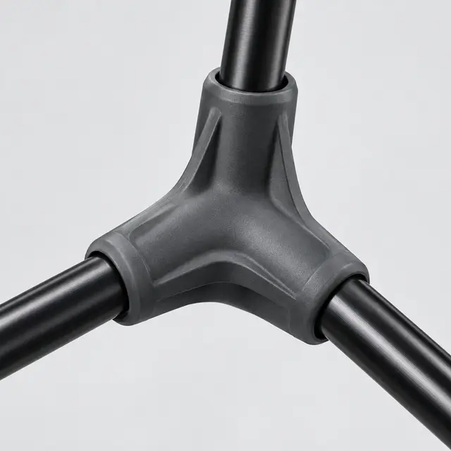 Heavy-duty 3-way 90° corner connector- Tent Pole — modelo 3D