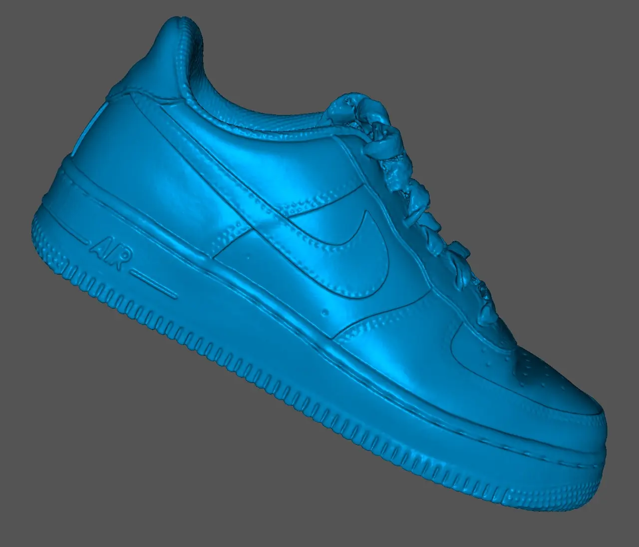 Nike Air Force One — modelo 3D