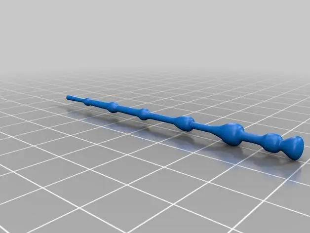 elder wand harry potter — modelo 3D