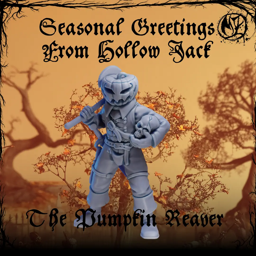 Pumkin Reaver - Hollow Jack - Free Promotional Mini — modelo 3D