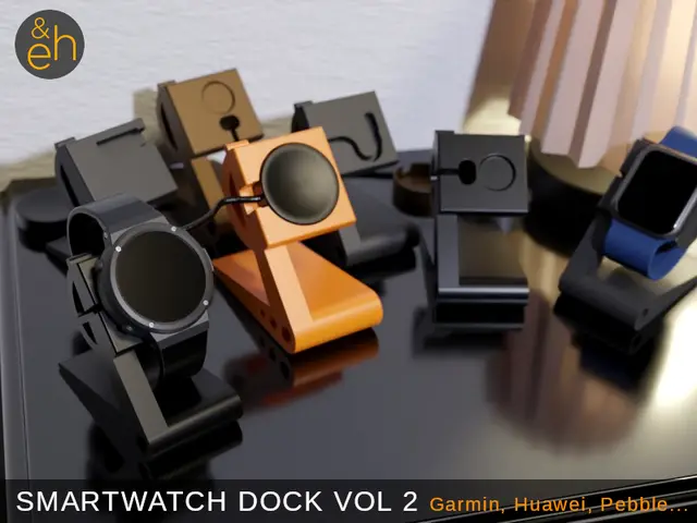 Universal Smartwatch Dock Vol 2 - Google, Samsung, Amazfit, Huawei, Garmin, Pebble etc. — modelo 3D