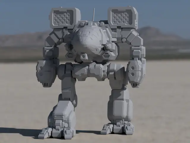 Timberwolf Prime, aka "Madcat" for Battletech — modelo 3D