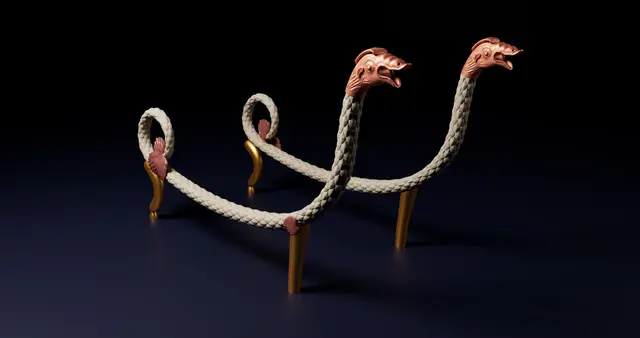 Chair-Animal Shaped Chair Legs-3dprints and CNC-wood — modelo 3D
