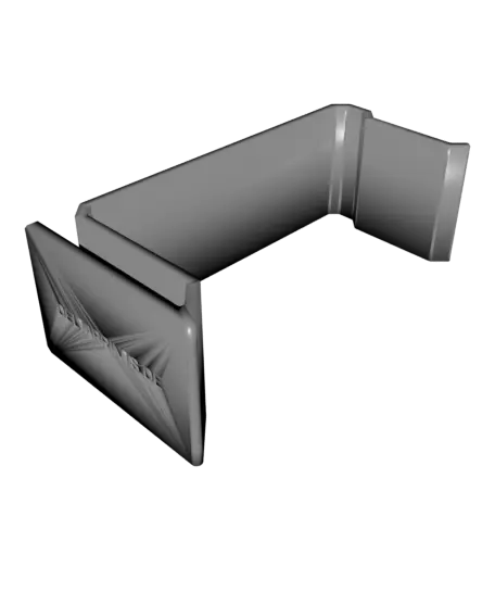 Delta Headphone Stand – Stealth Look — modelo 3D