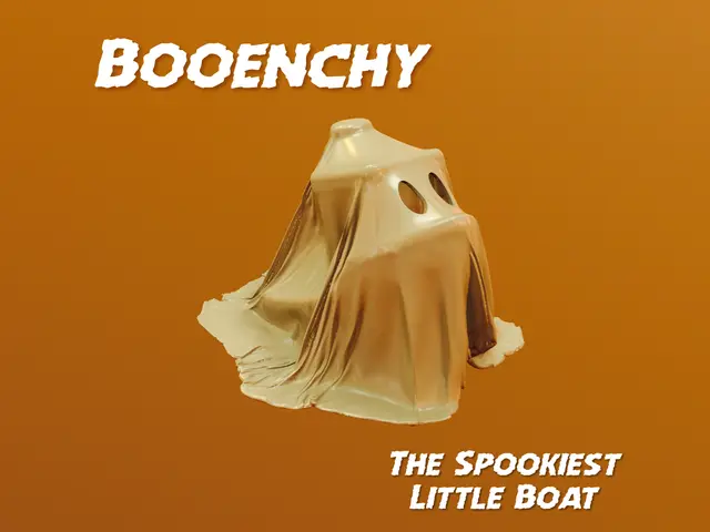 Booenchy : The Spookiest Little Halloween Ghost Benchy Boat — modelo 3D