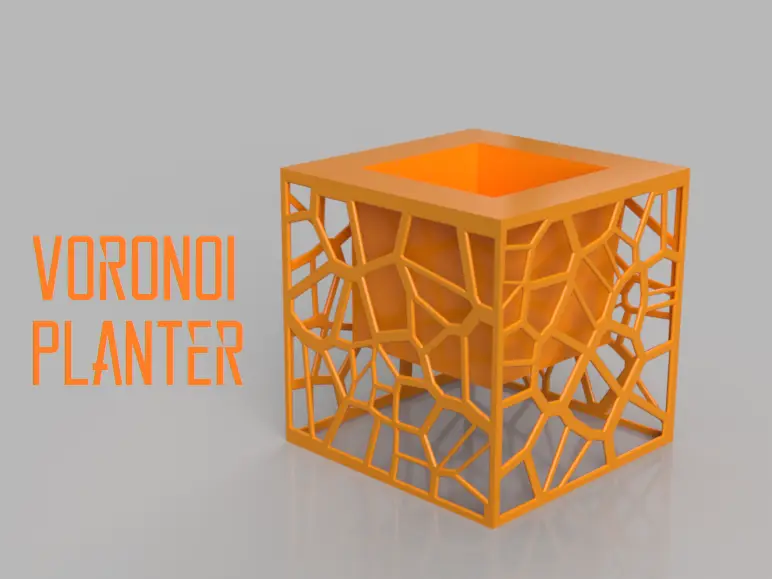 Voronoi Planter — modelo 3D