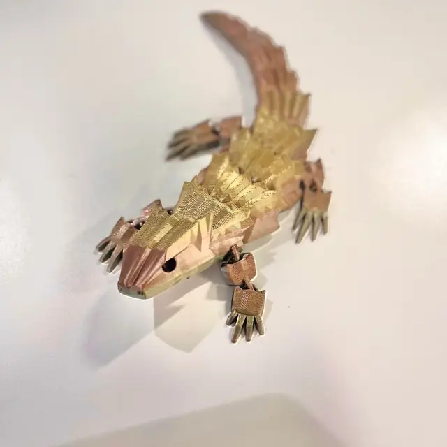 Armadillo Lizard - Articulated — modelo 3D