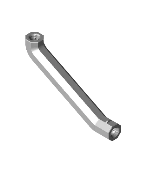 2 CU - Bolt-Locked Shelf Support Bracket — modelo 3D