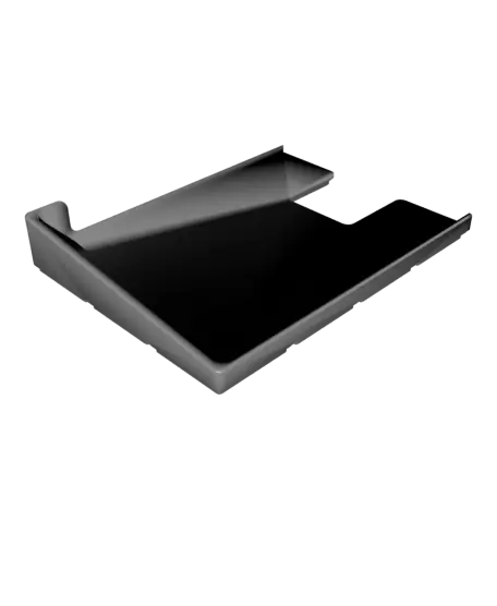Gridfinity Raspberry Pi 400 Tray (for Cyberdecks) — modelo 3D