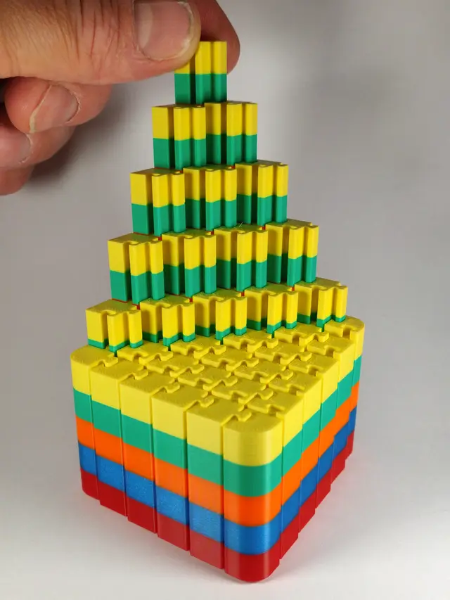 Magic Color Cube — modelo 3D