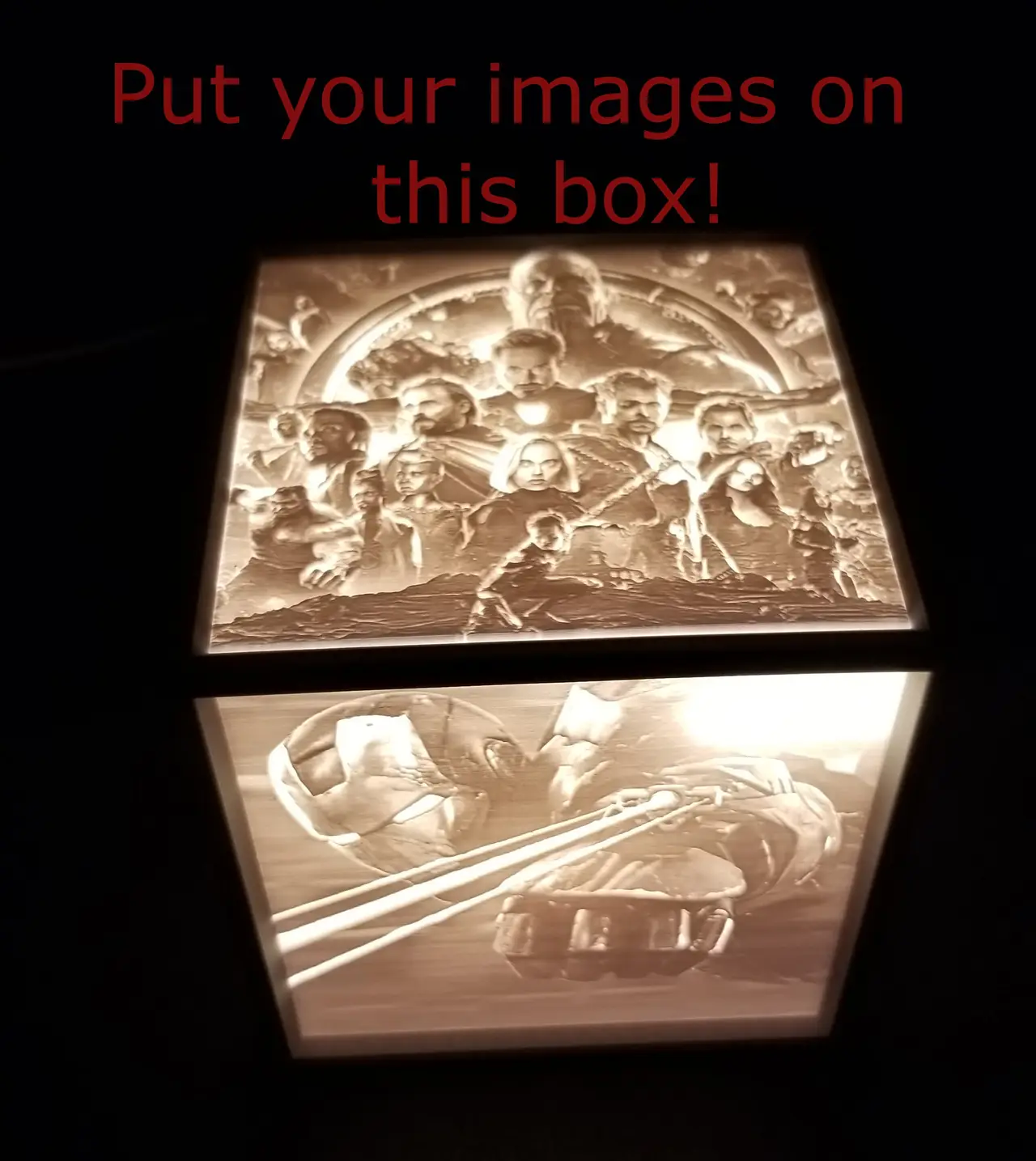 Lithophane Light Box — modelo 3D