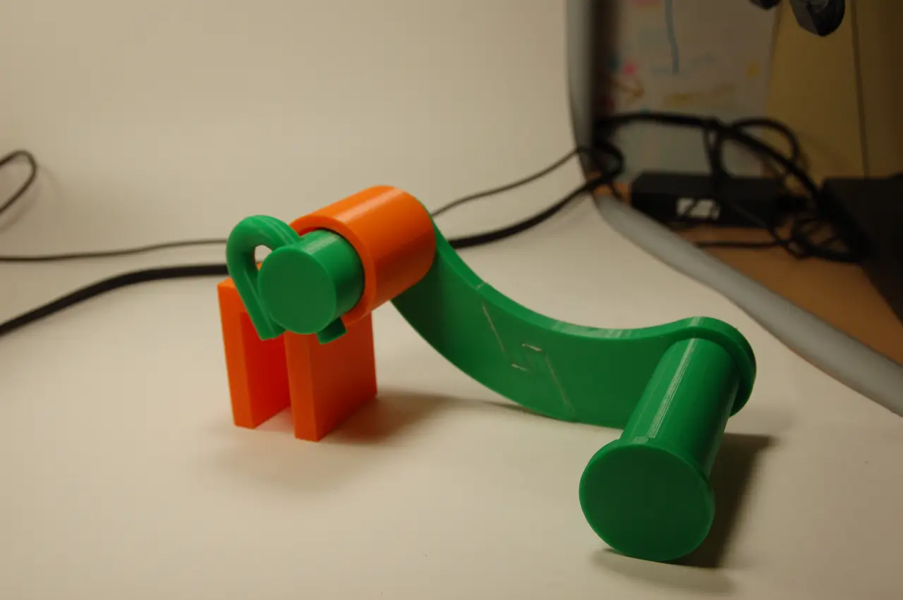 Folding Rack-mount Spool Holder — modelo 3D