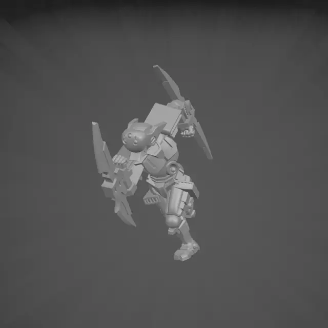 Shinobot Elite — modelo 3D