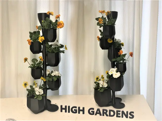 HIGH GARDENS - Stackable Plant Vases — modelo 3D