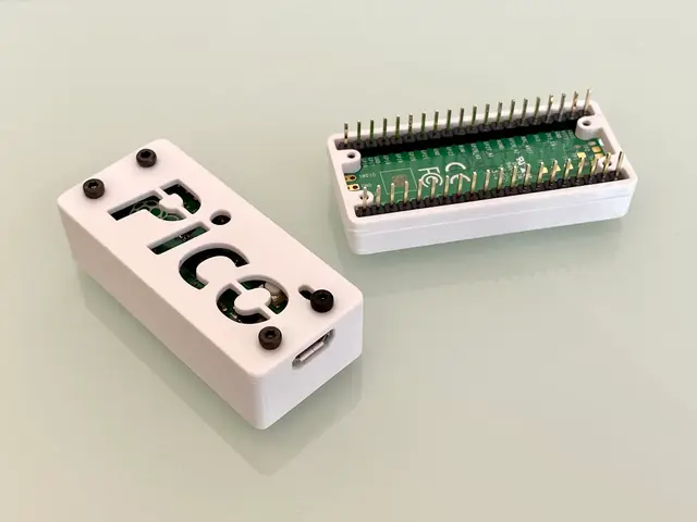 Slim modular Raspberry Pi Pico Case — modelo 3D