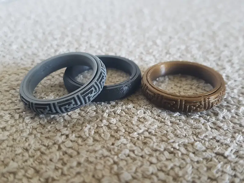 Fidget Rings — modelo 3D