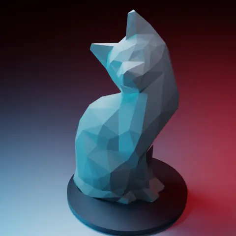 Cat — modelo 3D