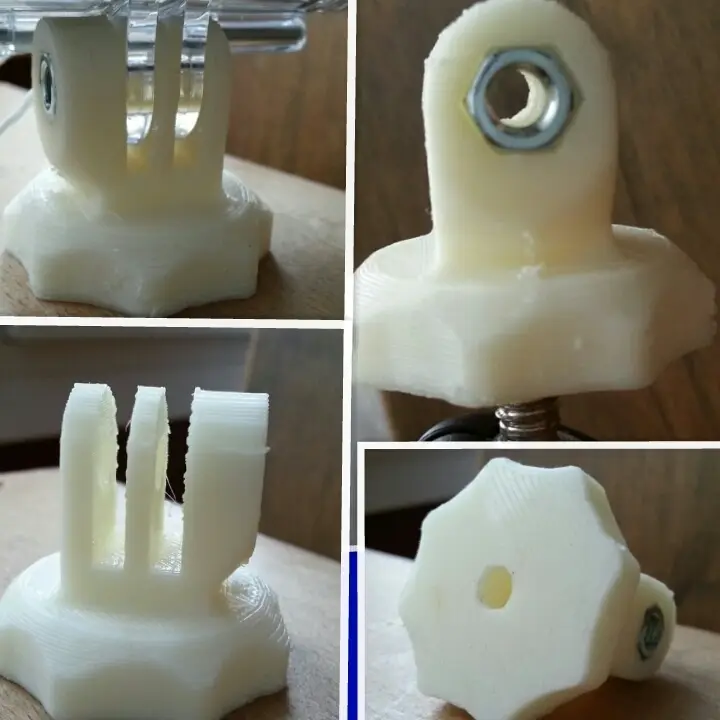 screw mount camera for Gopro — modelo 3D