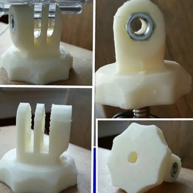screw mount camera for Gopro — modelo 3D