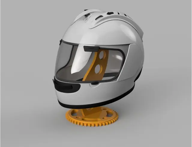 Bike helmet stand — modelo 3D