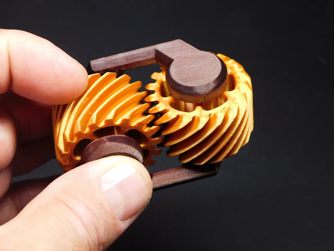 Gear fidget — modelo 3D