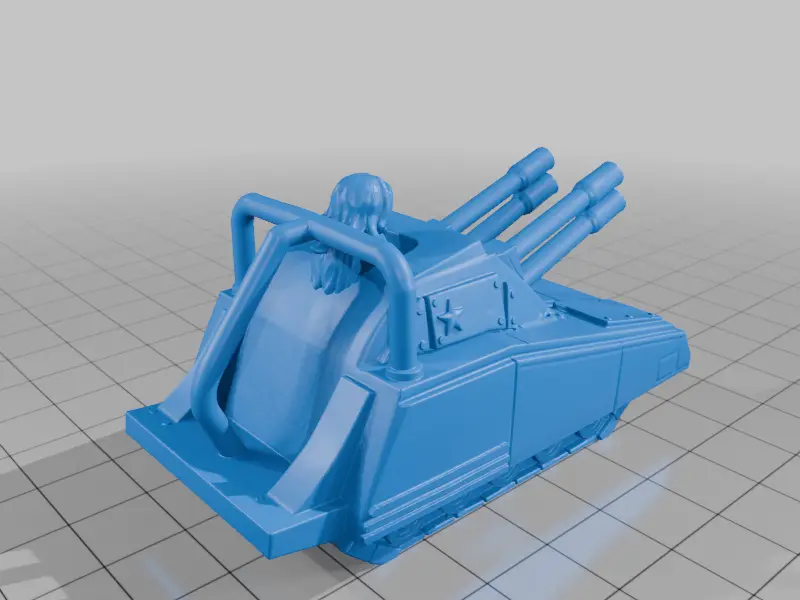 Courtney Cover Girl Kreiger Proxy — modelo 3D