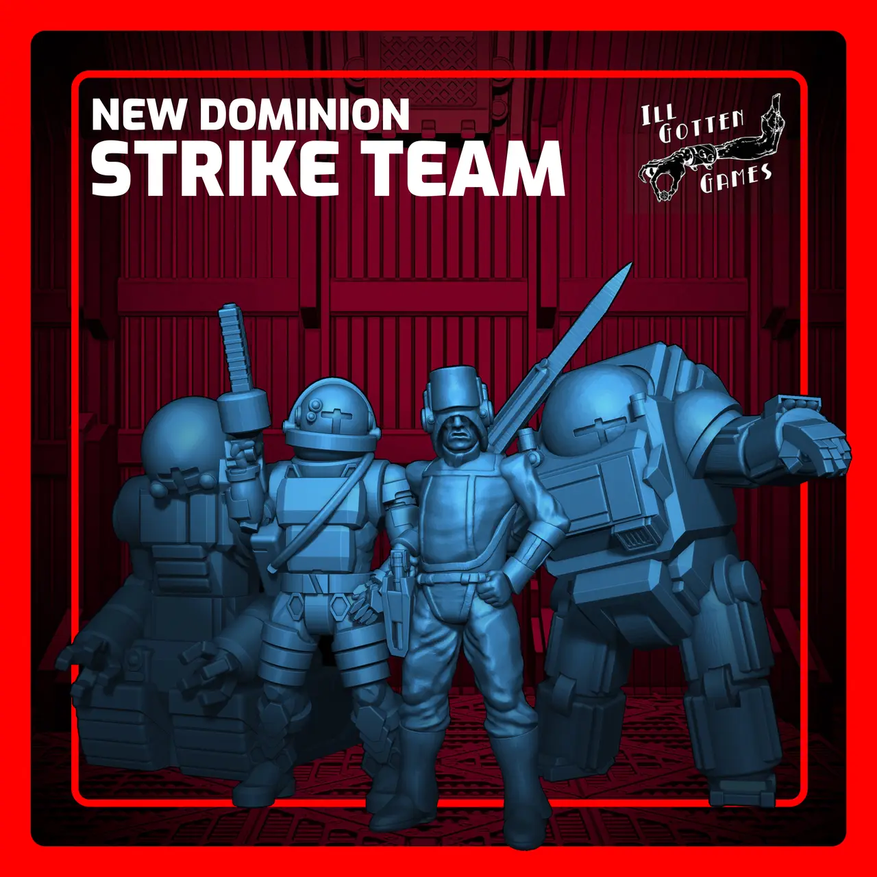 New Dominion Strike Team — modelo 3D