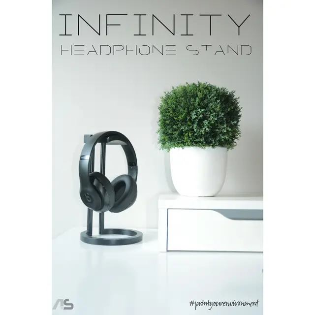 Infinity Headphone Stand — modelo 3D