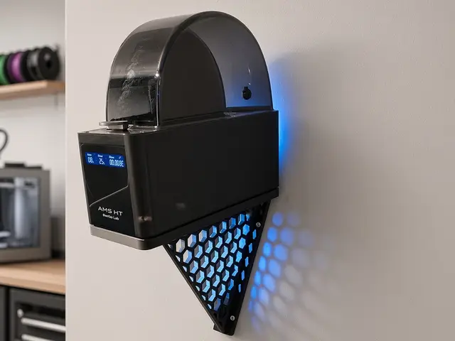 Angled Wall mount for AMS HT — modelo 3D