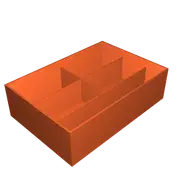 desk organizer — modelo 3D