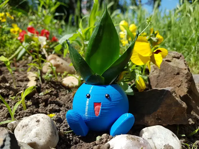 Happy Oddish Planter — modelo 3D