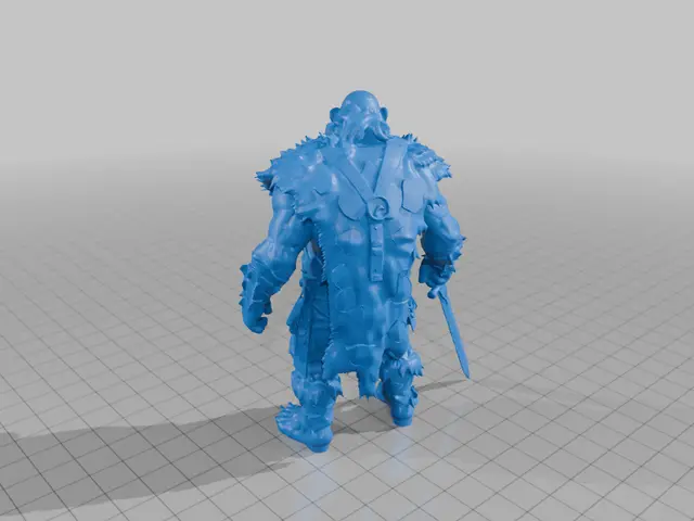 AI TRIPO troll des montagnes 109 3d — modelo 3D