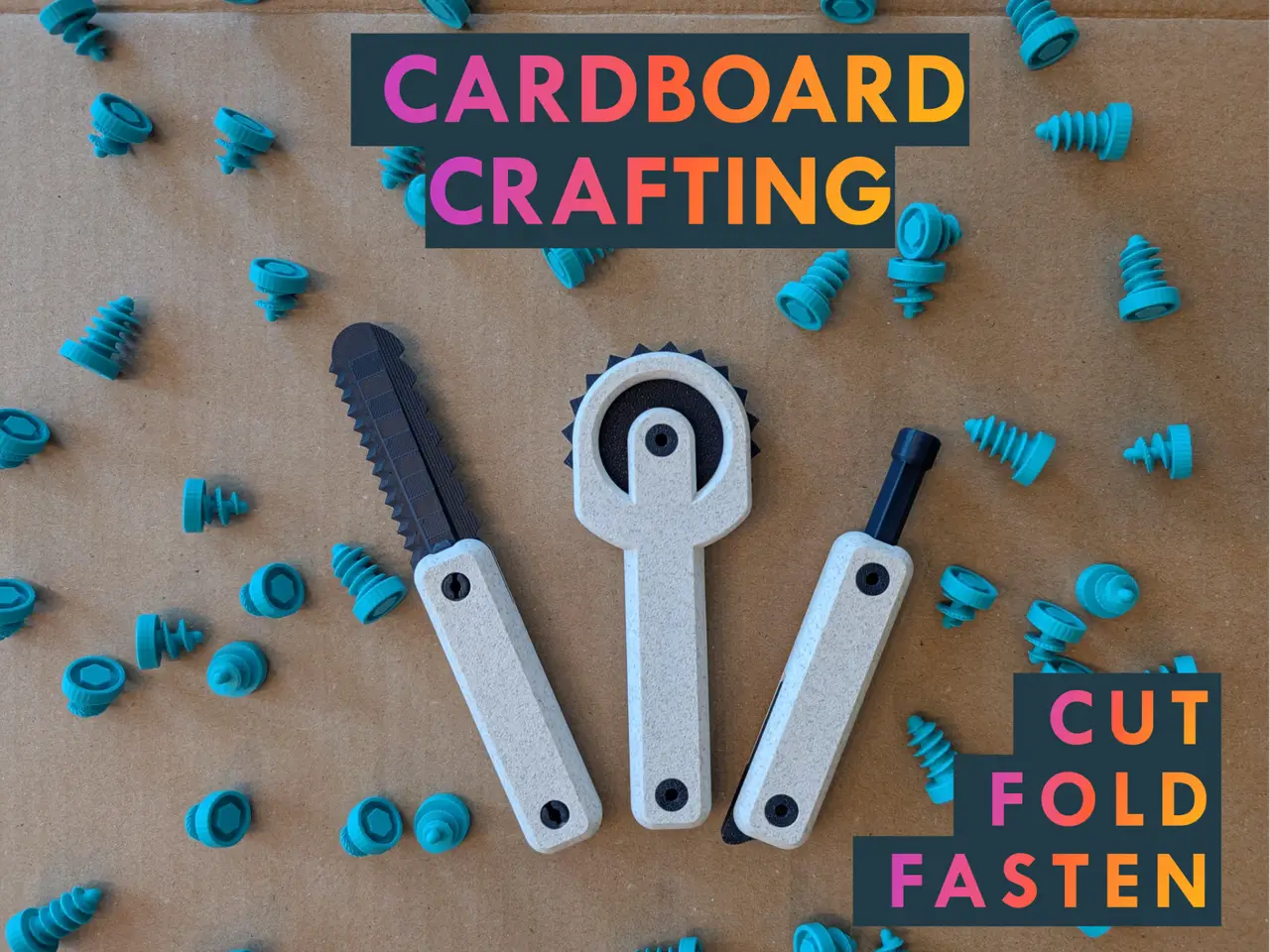 Cardboard Crafting Tools — modelo 3D