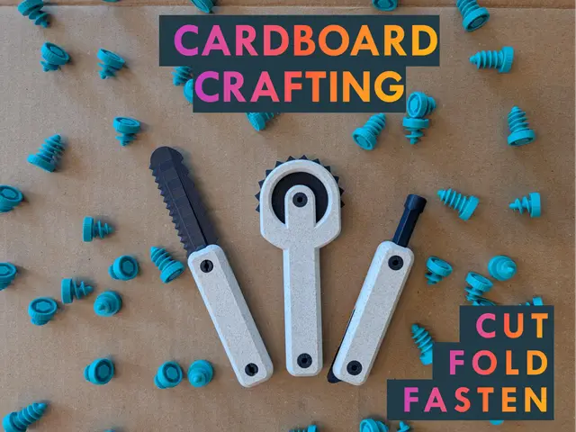 Cardboard Crafting Tools — modelo 3D