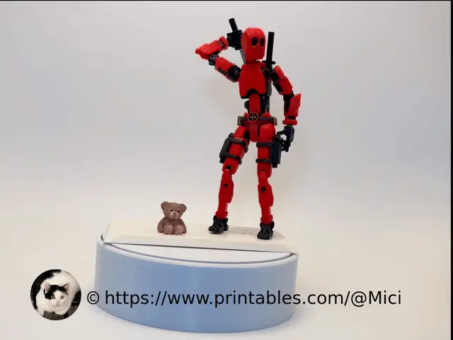 DUMMY 13 goes to COMIC CON - Deadpool V1.3 — modelo 3D