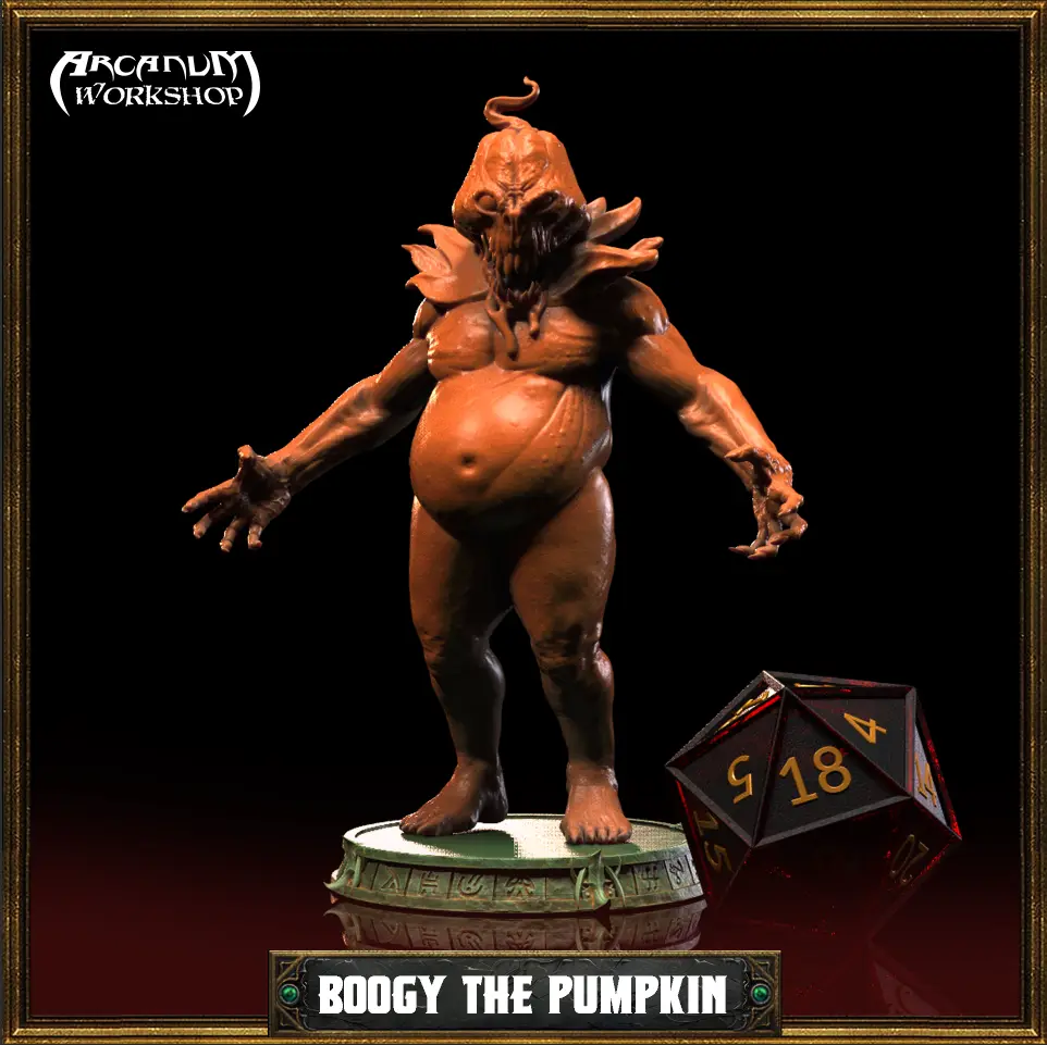 Boogy the pumpkin — modelo 3D