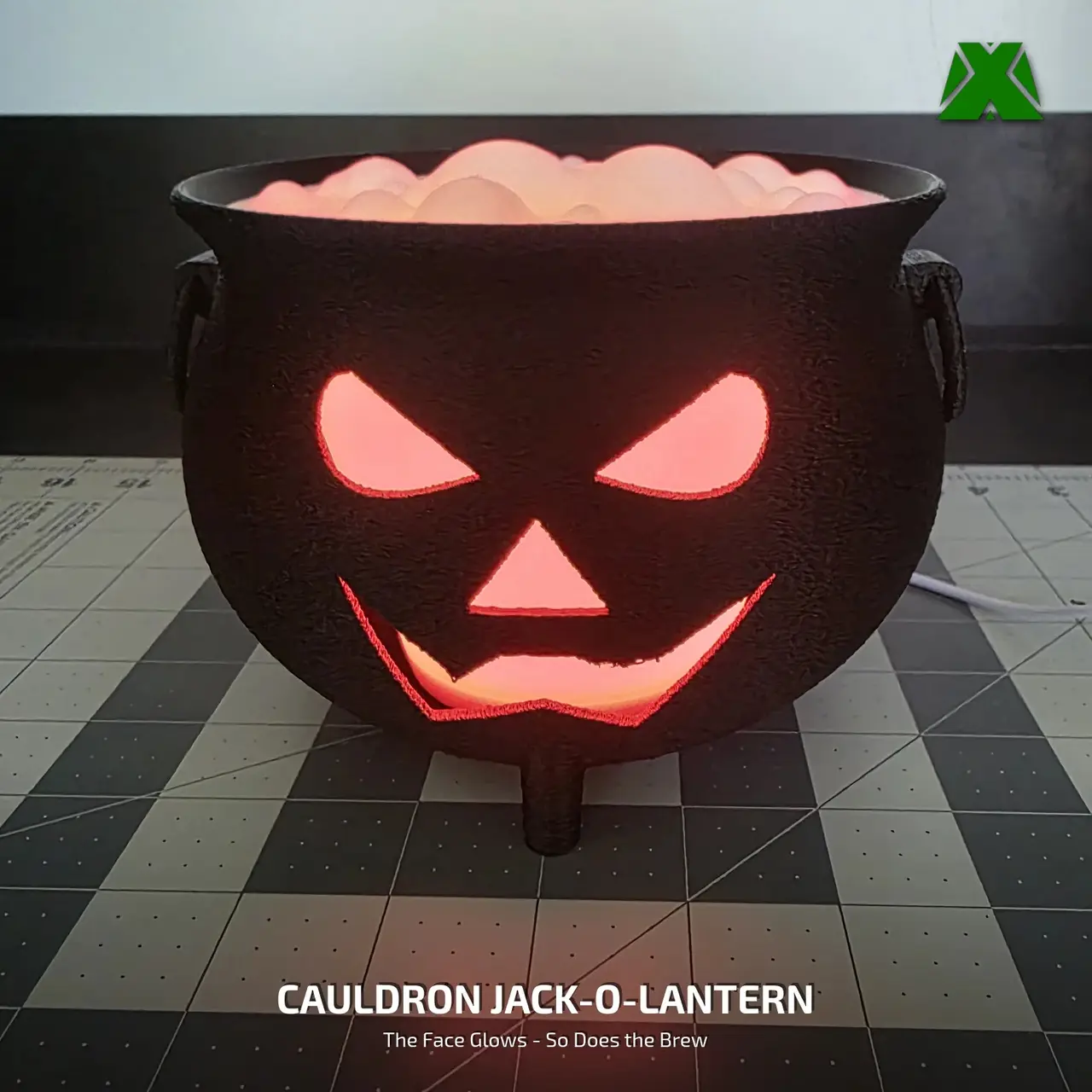 Cauldron Jack-O-Lantern — modelo 3D