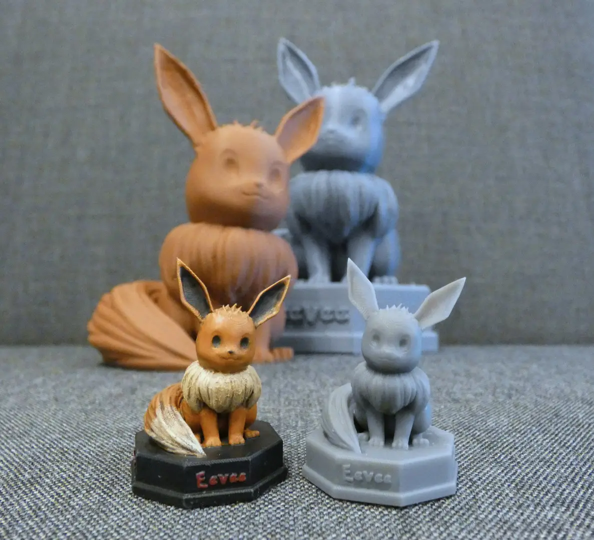 Shiny Eevee — modelo 3D