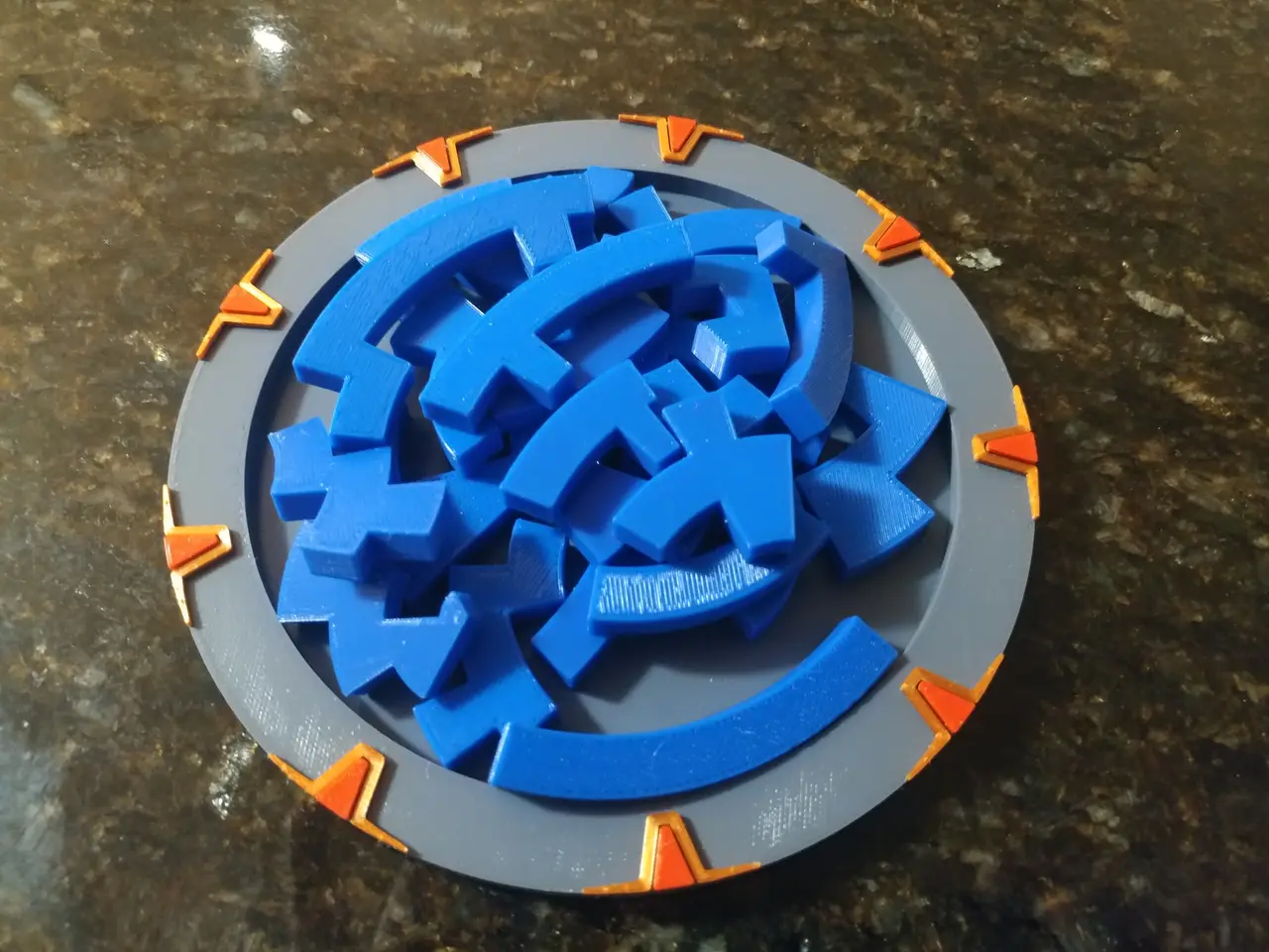 Stargate Puzzle — modelo 3D