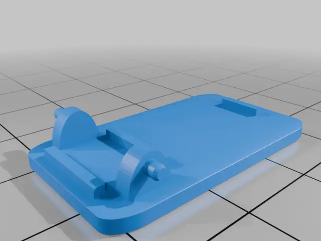 ulanzi microphone tab — modelo 3D