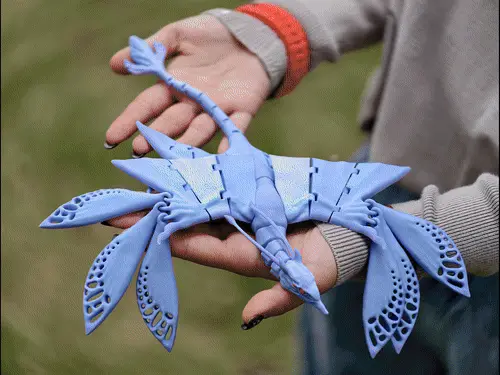 Avatar ikran Flexi - A1Mini Compatible — modelo 3D