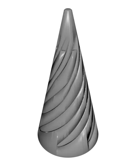 Fidget Spiral Cone — modelo 3D