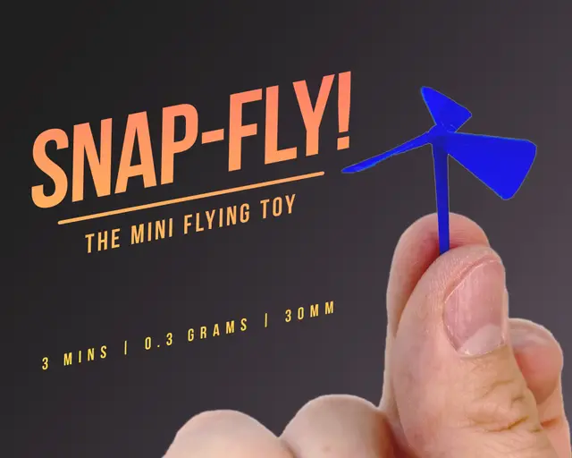 SNAP-FLY! | Mini Flying Toy — modelo 3D