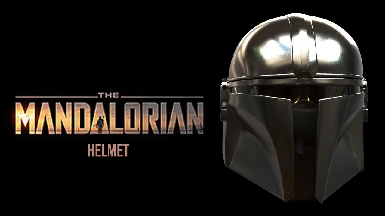 The Mandalorian Helmet — modelo 3D