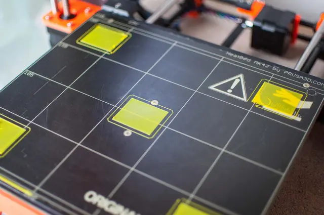 Bed levelling squares (200x200mm) — modelo 3D